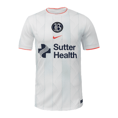 Bay FC 2025 Stadium Home Men's Nike Dri-FIT NWSL Replica Jersey